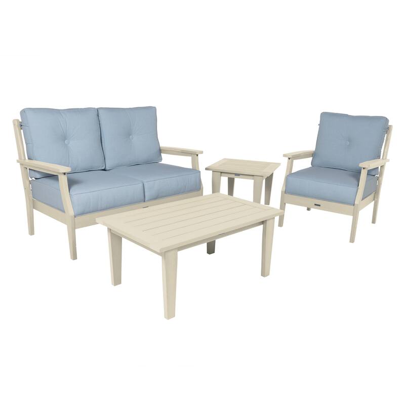HIGHWOOD Lehigh 4-Piece Deep Seating Set - Bliss Dew