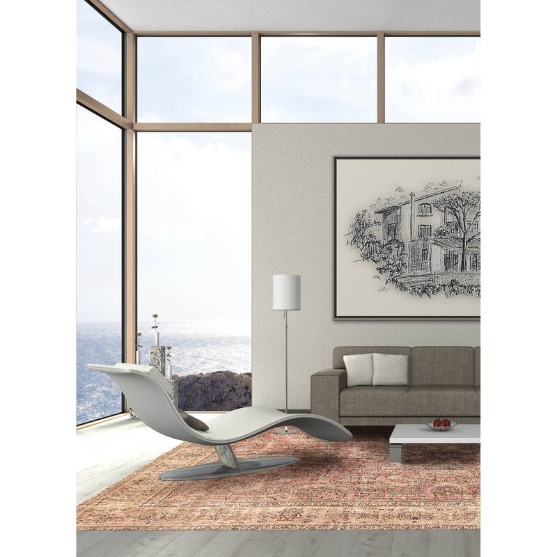 ECARPETGALLERY Hand-knotted Antalya Vintage Pink Wool Rug - 9'8 x 12'8