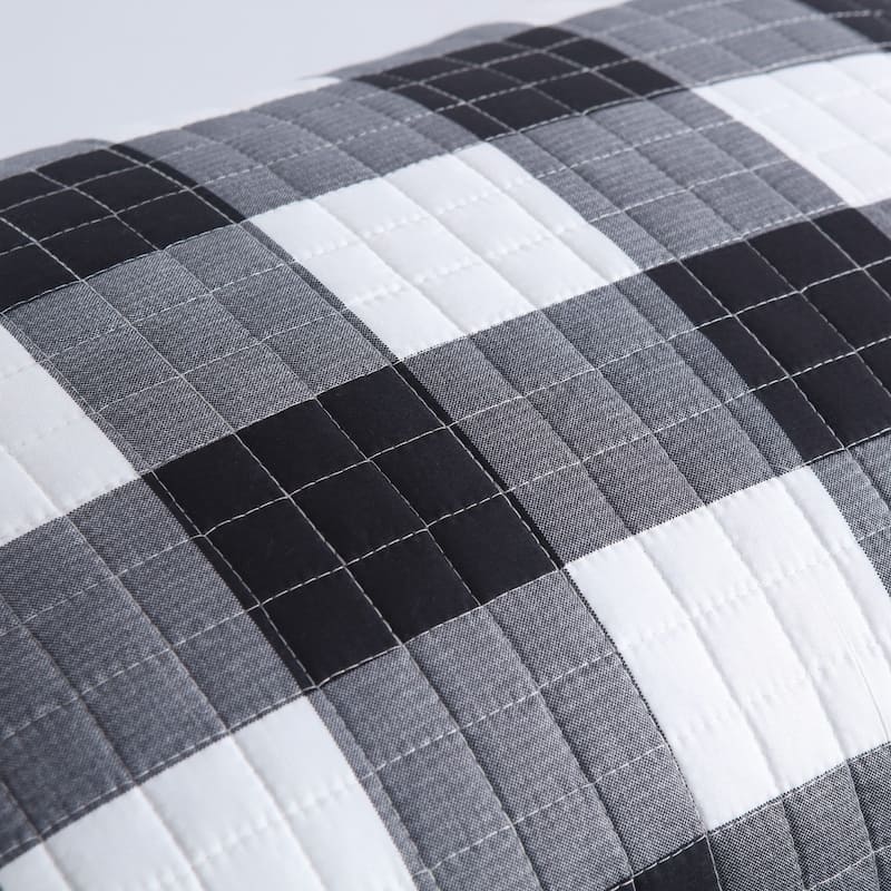 MarCielo Buffalo Pillow Sham Microfiber Pillow Shams BP01