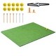 preview thumbnail 2 of 26, Golf Hitting Mat, Artificial Turf Golf Hitting Mat, Thickened Golf Hitting Training Aids, Golf Practice Hitting Mat 5x4ft - 18 MM