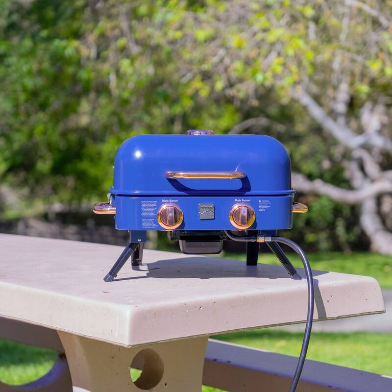 Kenmore 2-Burner Retro Portable Gas Grill