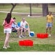 preview thumbnail 3 of 5, YardGames Giant Outdoor Yard Pong Activity Party Set w/ 12 Buckets & 2 Balls