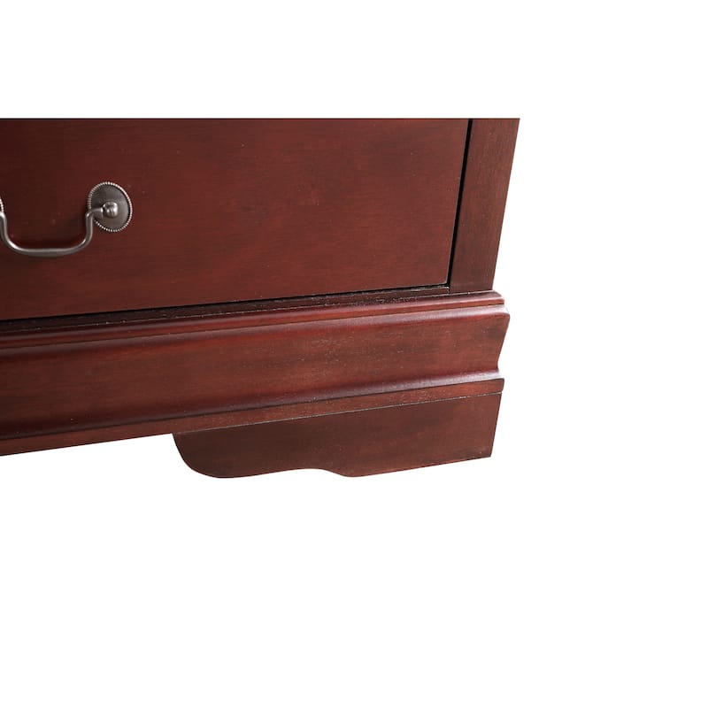 Louis Phillipe 6-drawer Bedroom Dresser