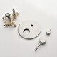 preview thumbnail 20 of 41, Solid Brass 2 Handle Wall Mounted Roman Tub Faucet With Handheld Shower