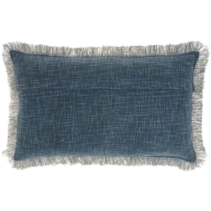 57 Grand by New Concept Washables Rustic Farmhouse Geometric Stonewash Throw Pillow , ( 22" x 22" )