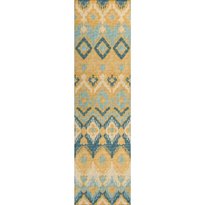 Indoor/ Outdoor Addison Yuma Southwest Ikat Washable Area Rug