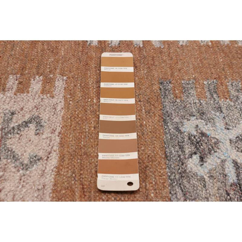 Ankara FW Brown Kilim 5'1" x 8'0" - 5'1 x 8'0