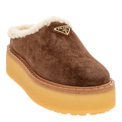 Prada Suede Slippers