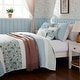 preview thumbnail 21 of 87, Madison Park Vanessa 6 Piece Cotton Percale Quilt Set with Throw Pillows