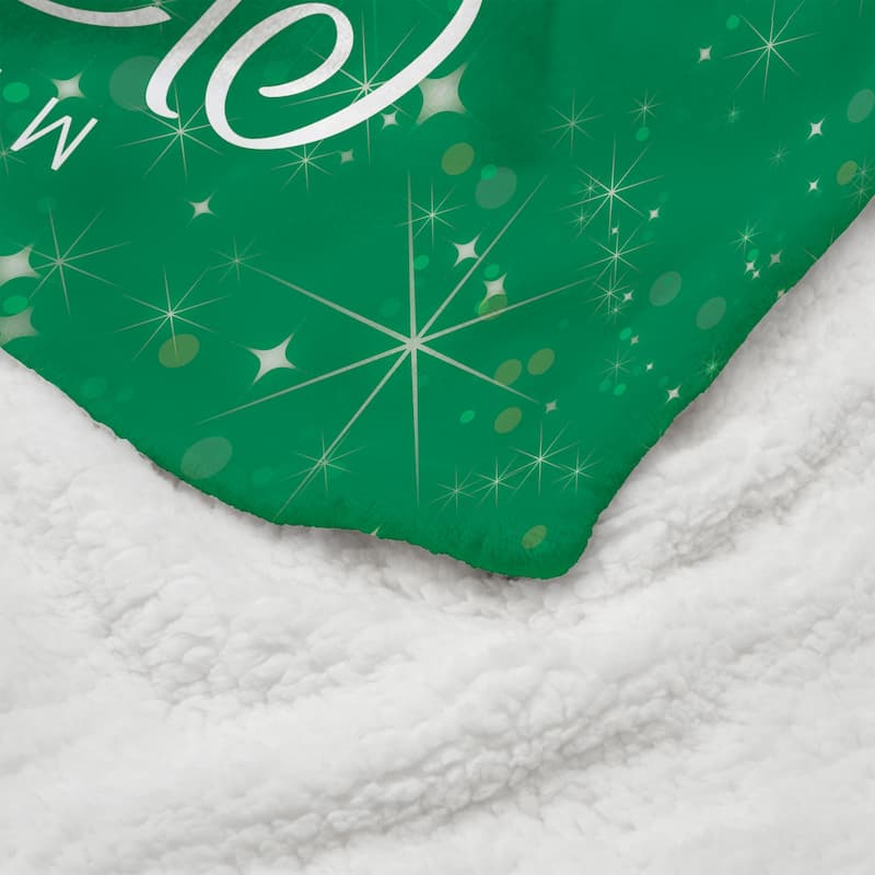 NBA Christmas 2023 Celtics Silk Touch Throw