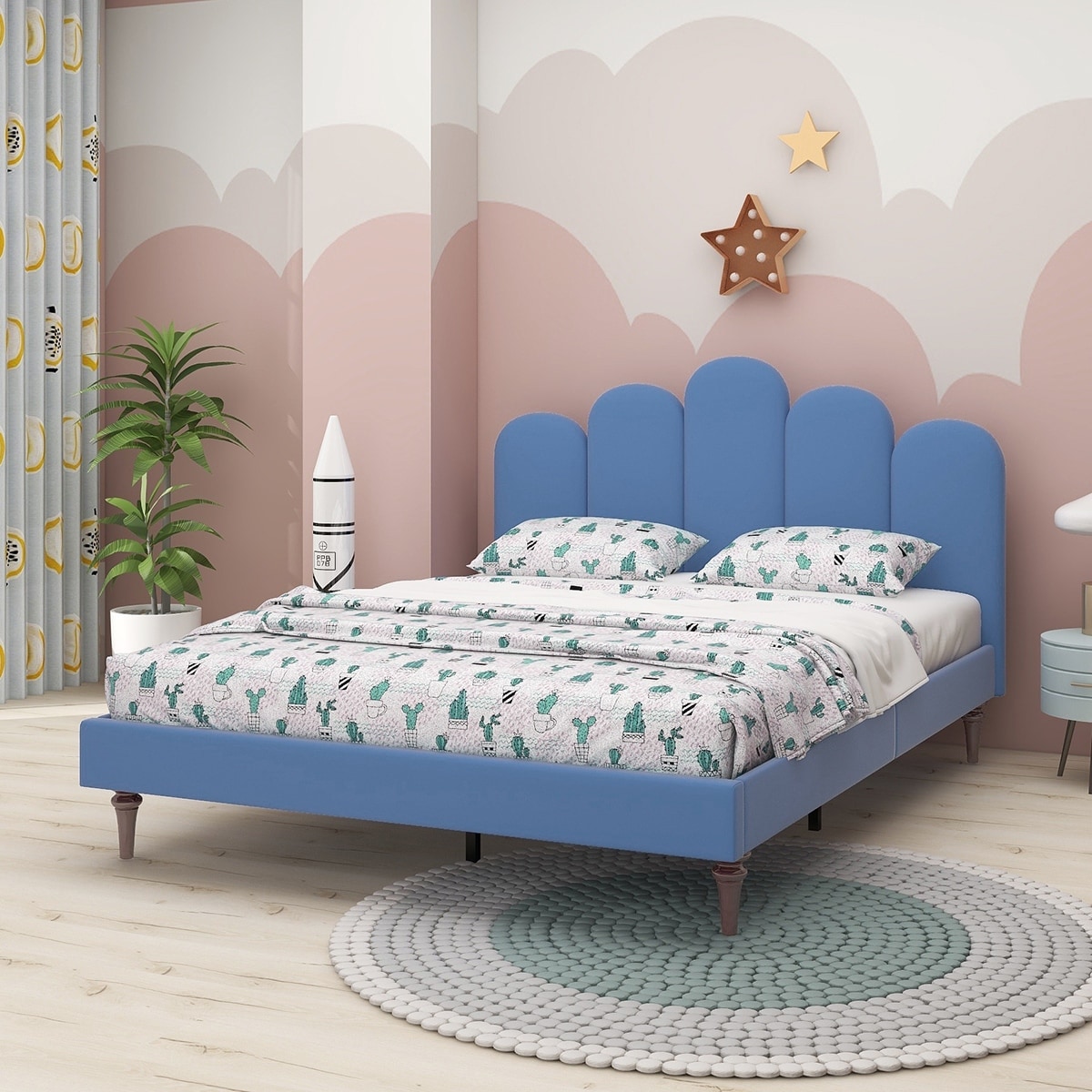 Metal support store legs for beds