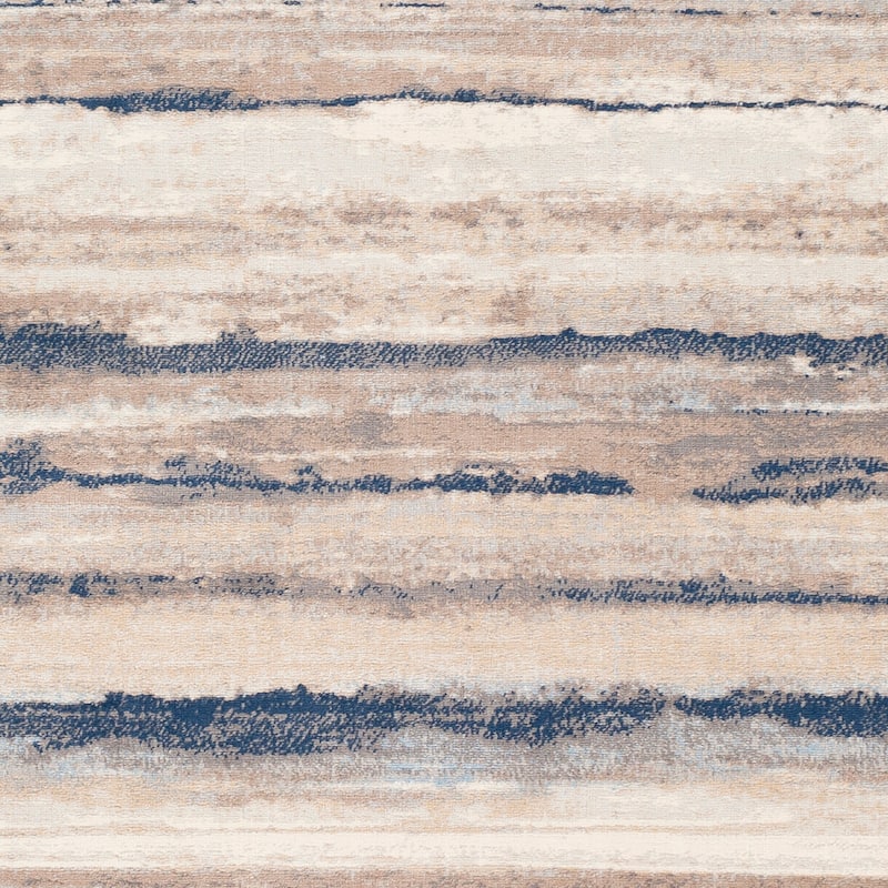 Livabliss Ajax Modern Striped Area Rug