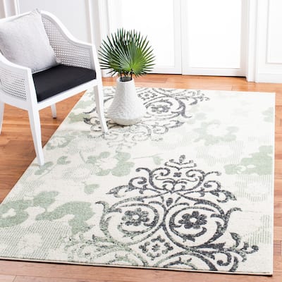 SAFAVIEH, Adirondack Rena Damask Floral Distressed Rug