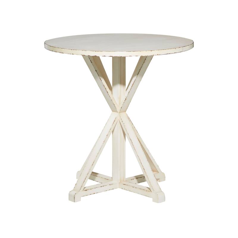 Wood Accent Table - Brown or White