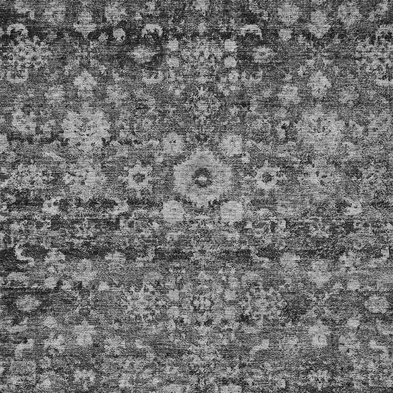 HomeRoots Oriental Traditional Rectangle Outdoor Rug