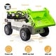 preview thumbnail 10 of 38, 12V Kids Ride On Dump Truck with Electric Dump Bed and Shovel
