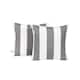 Option Slate Grey/White Stripe