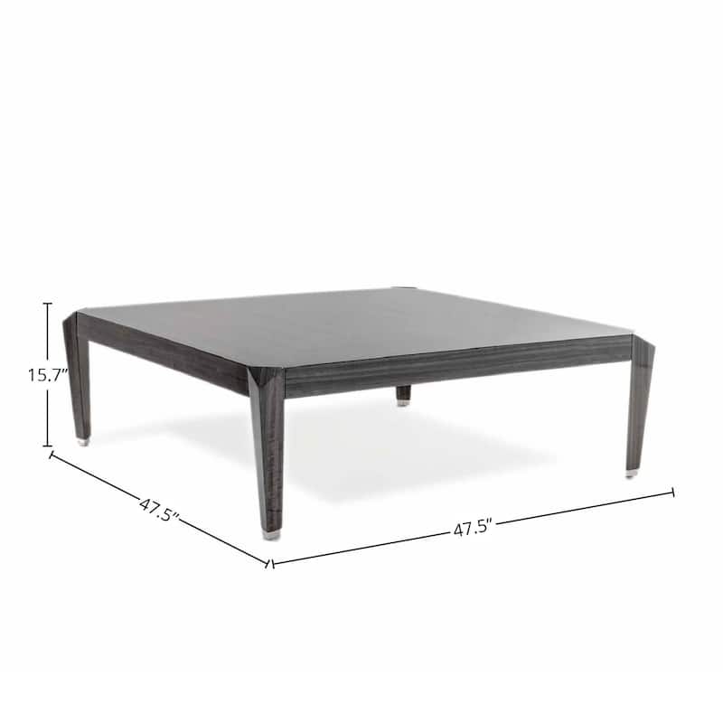 St-Tropez Square Coffee Table, Taupe - Bed Bath & Beyond - 38289880
