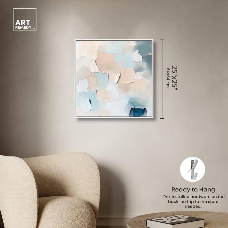 Celadon Haze I Canvas by Art Remedy