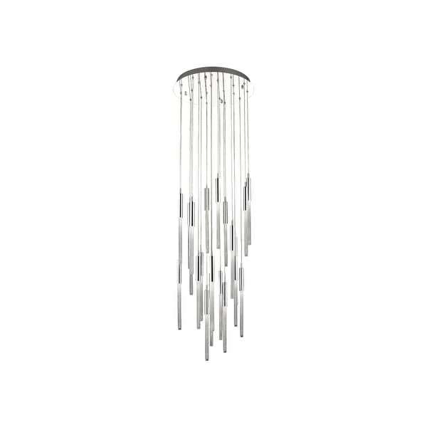 Avenue Lighting HF2021BOAPN 21 Light Pendant Boa Polished Nickel - One Size. Opens flyout.