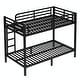 preview thumbnail 17 of 26, Metal Bunk Bed for Teens and Adults, Space-Saving, Noise-Reduced