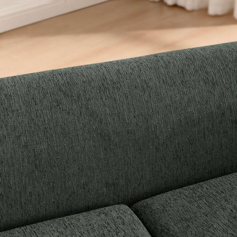 Modern rectangular Pet sofa with backrest and armrests
