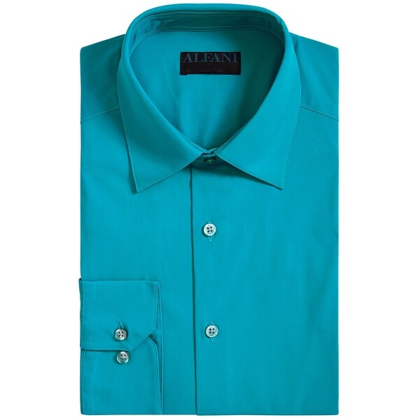 alfani men's dress shirts slim fit