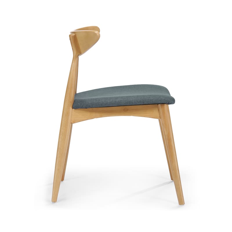 Barron Mid-century Dining Chairs (Set of 2) by Christopher Knight Home - 22.50" W x 19.75" L x 28.75" H
