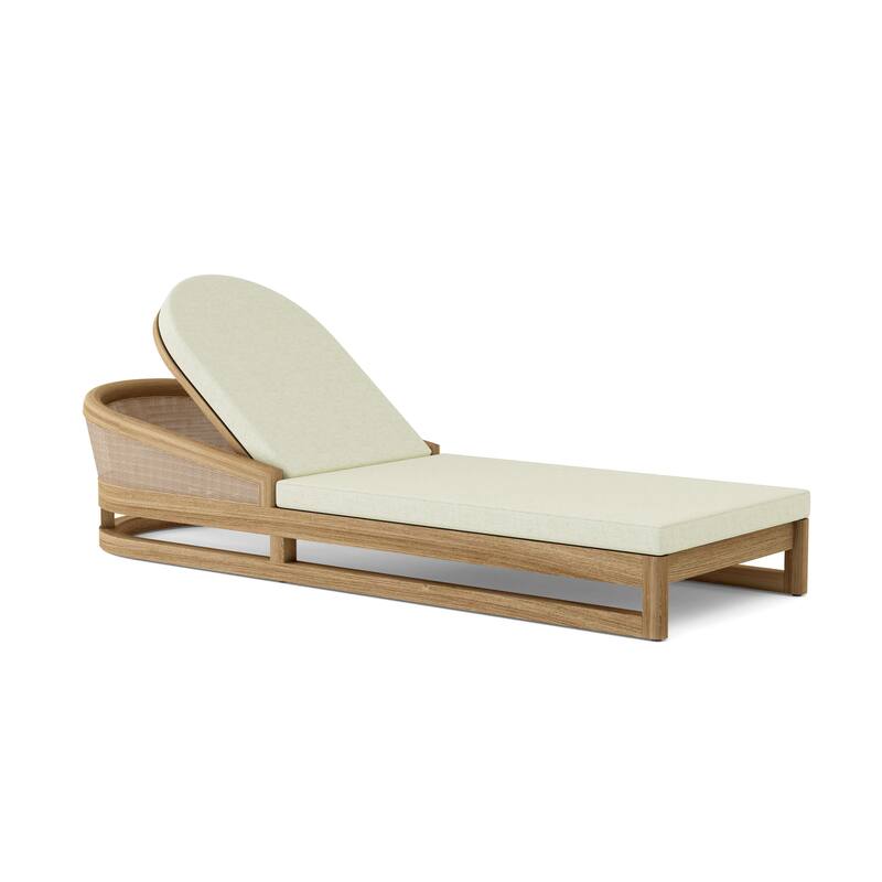 Catania Chaise Lounge - Canvas Natural