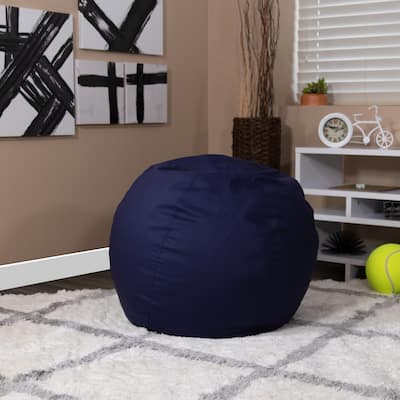 Small Refillable Bean Bag Chair for Kids and Teens