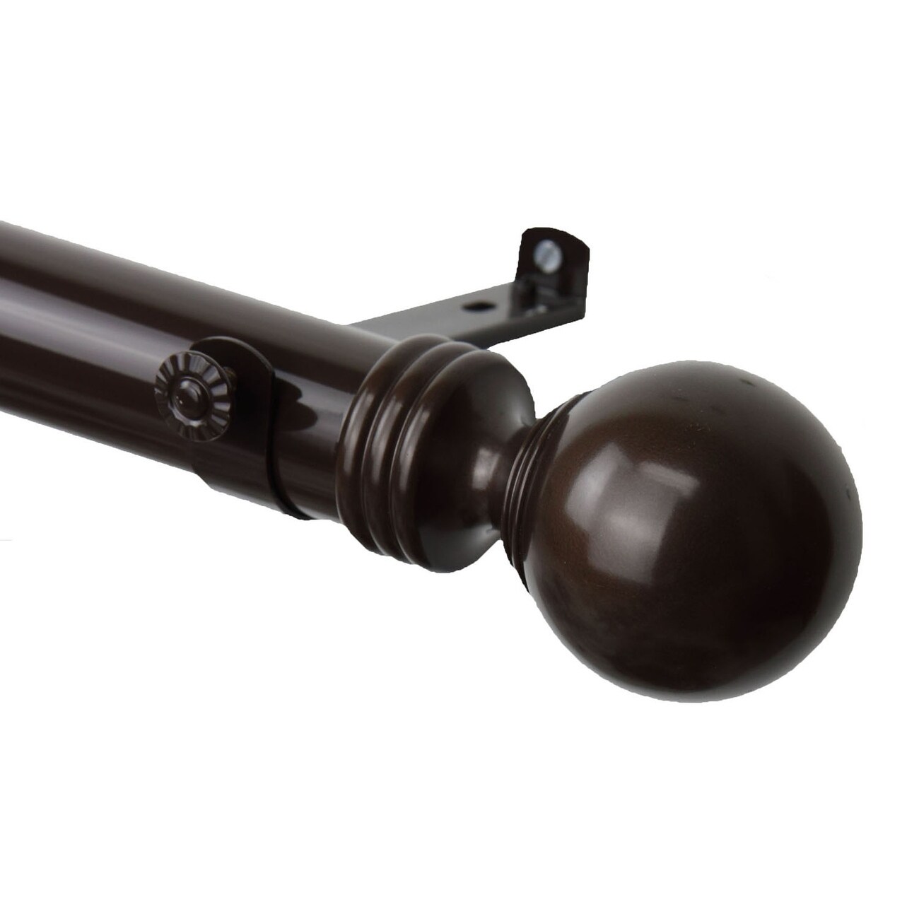 Shop Rod Desyne Sphere 1 5 Non Telescoping Decorative Window