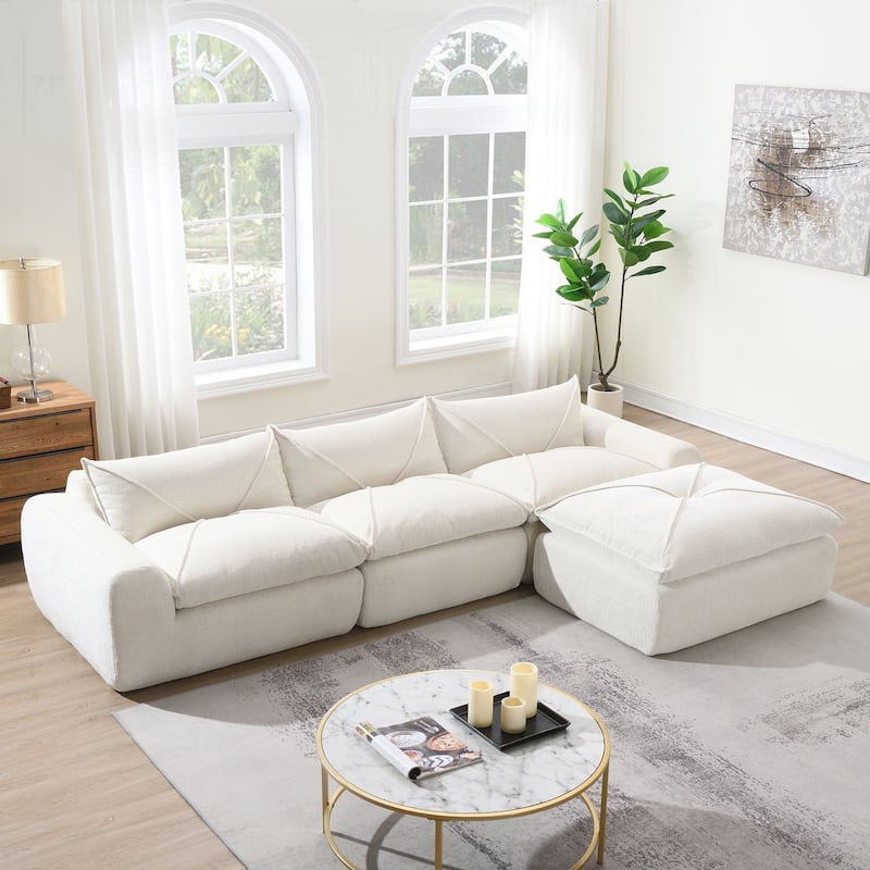 Comfortable Compressed Sofa with Versatile Design and Premium Materials