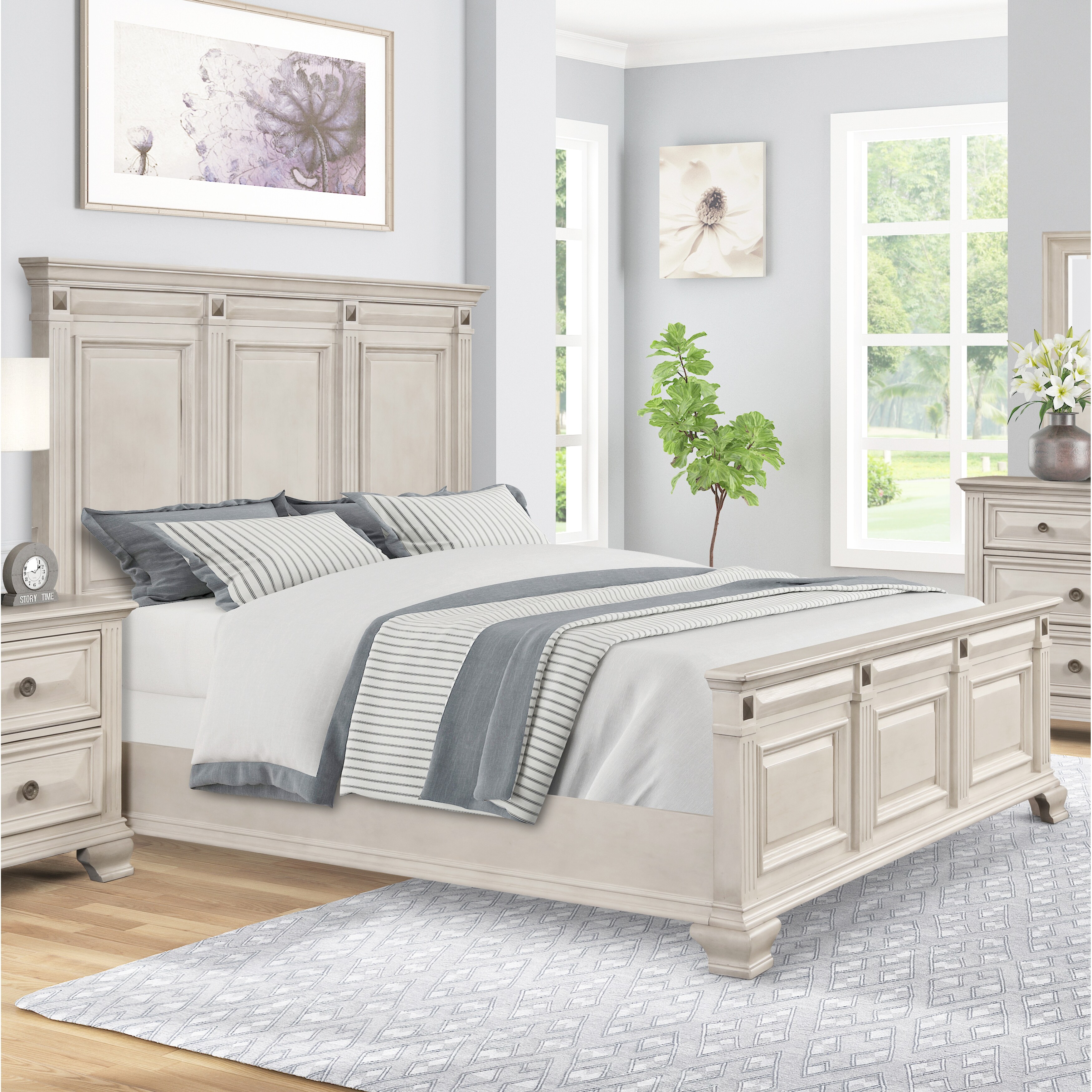 Parchment outlet white dresser