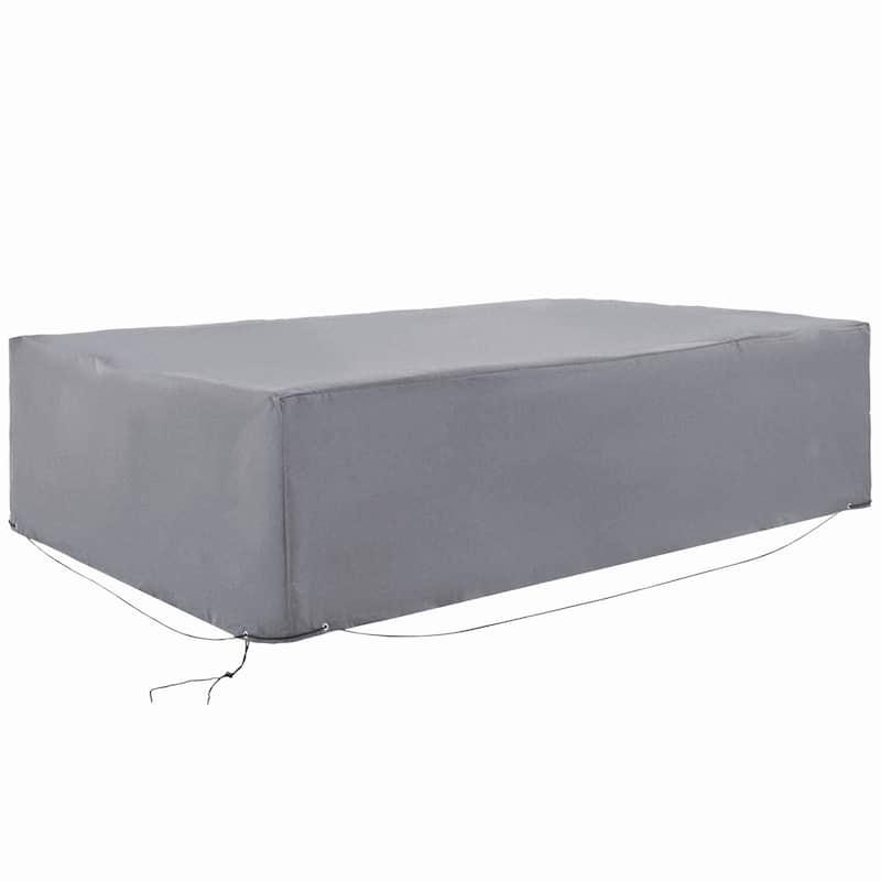 Outsunny 97" x 65" x 26" Weatherproof Outdoor Sectional Patio Furniture Cover with Ultimate Weather Protection, Grey