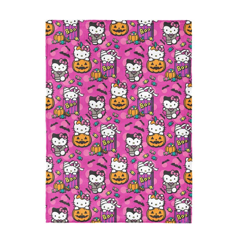 Sanrio Hello Kitty Halloween Silk Touch Throw Blanket