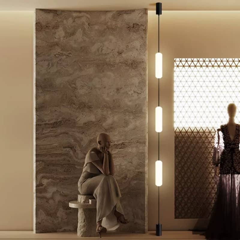 Modern 3-Tube Floor to Ceiling Lamp Lamp