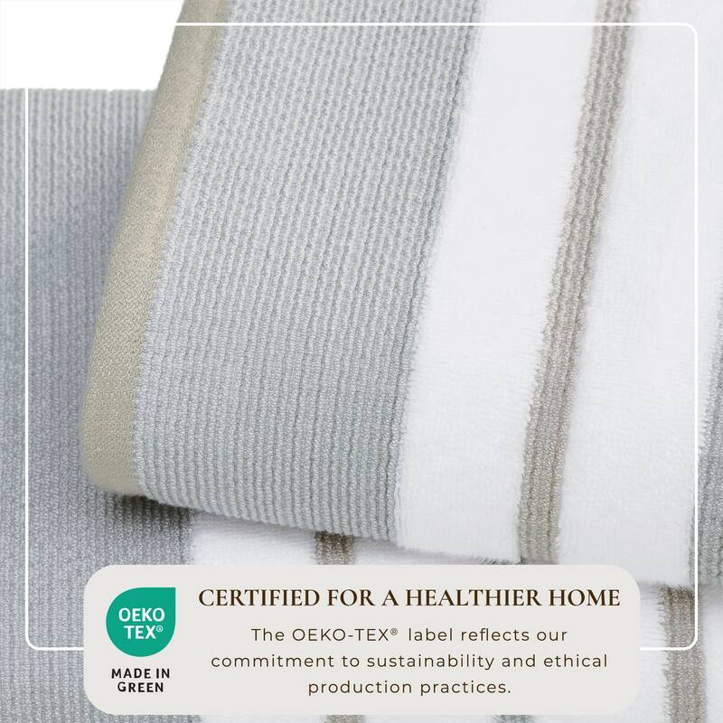 Linery & Co. Luxury Cotton Decorative Towel Set.