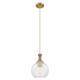 Option Brushed Brass / Clear Shade