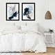 preview thumbnail 2 of 3, Foreshadow by PI Creative Art 2 Piece Black Framed Print Art Set