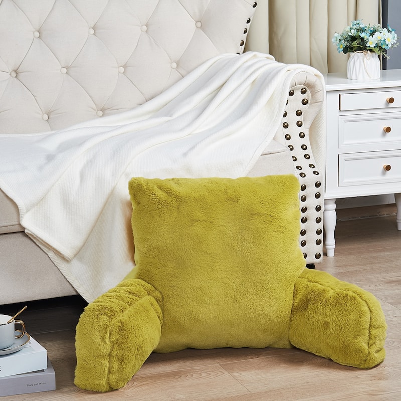 Home Soft Things FoxFauxFur Bedrest