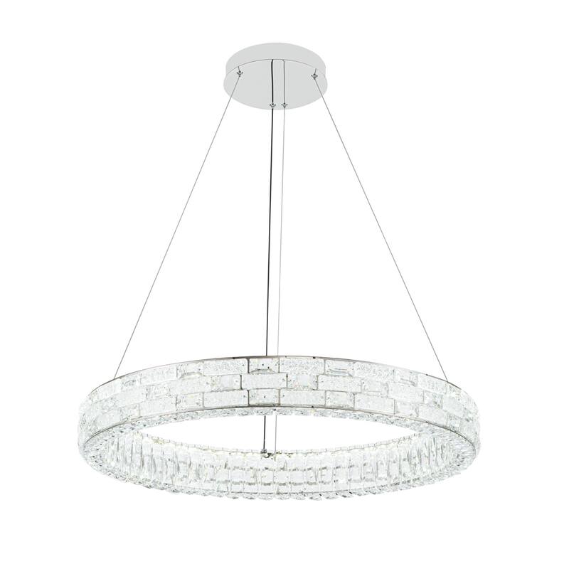 Artcraft Elegance Integrated LED Chandelier - Chrome Finish