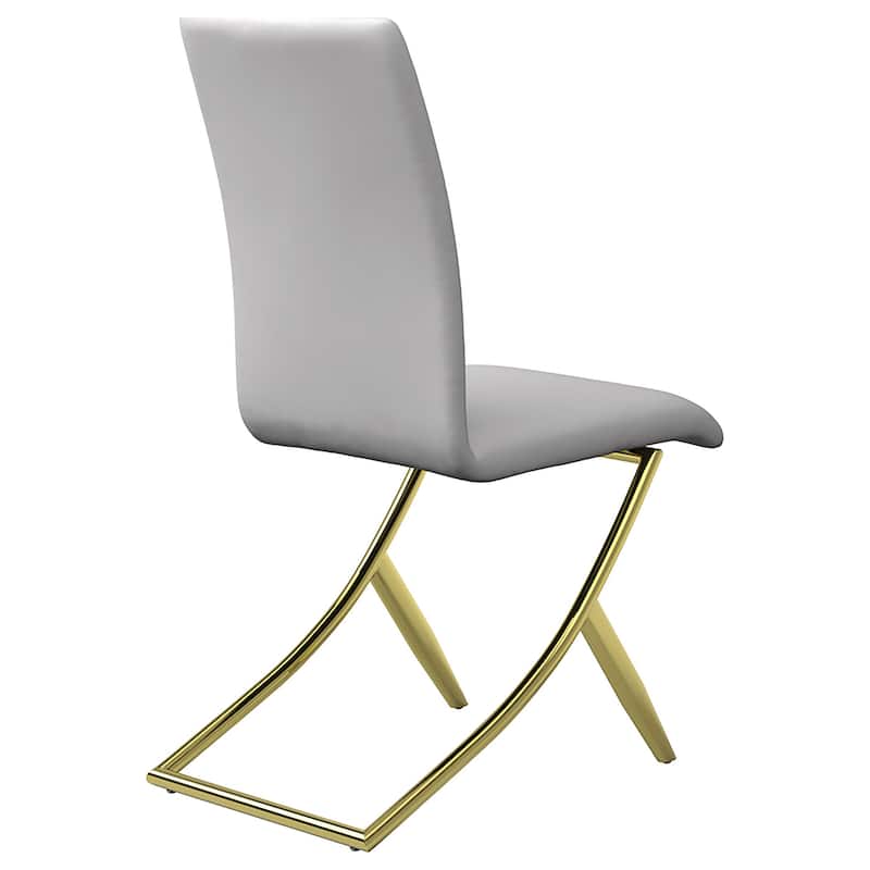 Carmelia Black Upholstered Dining Side Chair (Set of 4)