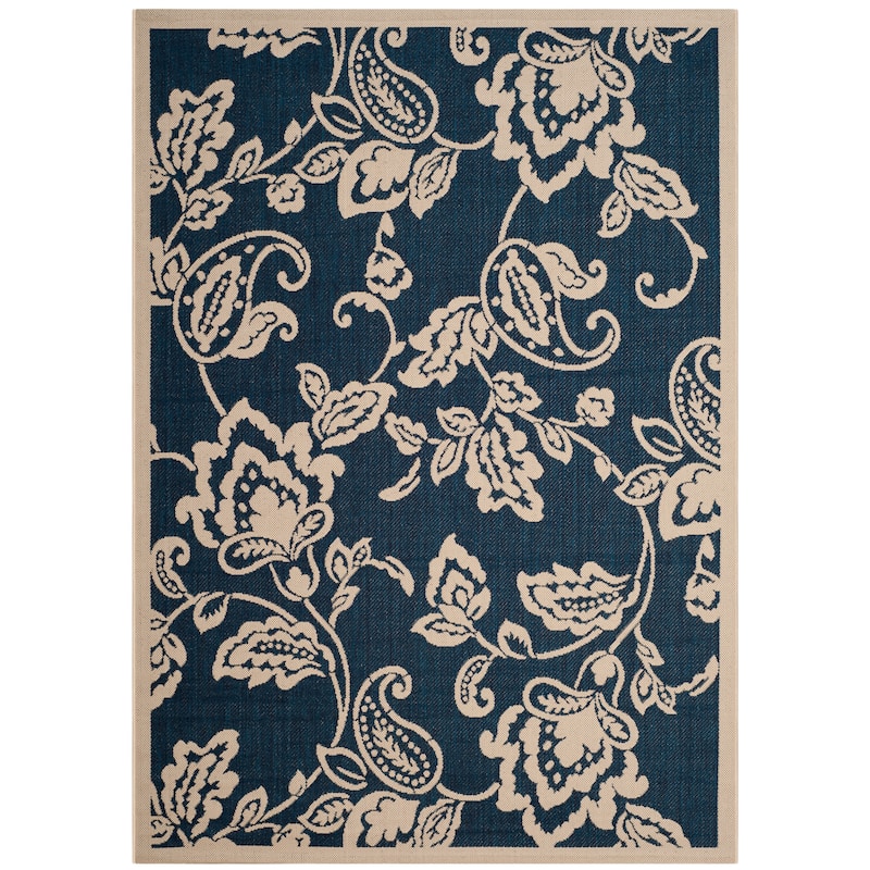 Martha Stewart by SAFAVIEH Highland Lily Indoor/ Outdoor Waterproof Rug