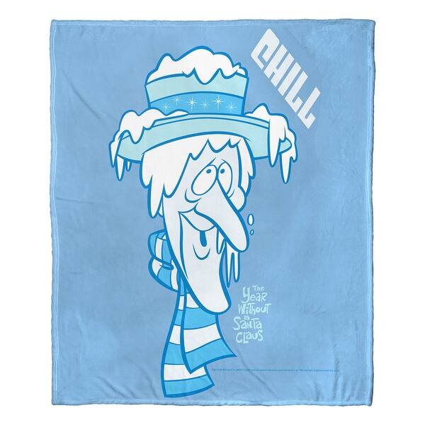 slide 2 of 5, Warner Brothers A Year without a Santa Claus Chill Silk Touch Throw Blanket
