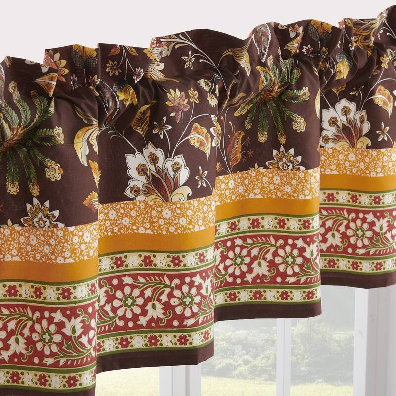 Barefoot Bungalow Audrey Bordered Valance