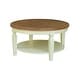 preview thumbnail 5 of 24, Vista Round Coffee Table Hickory/Shell