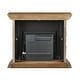 preview thumbnail 15 of 25, 40 in. Faux Stone Freestanding Electric Fireplace - 40" in Width
