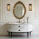 preview thumbnail 5 of 3, Modern led light iron shade lamp brass bronze bathroom light - N/A