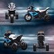 preview thumbnail 16 of 14, Aosom Licensed 6V Kids Ride on Motorcycle, Off-Road Battery Powered Three Wheels Dirtbike with USB, AUX