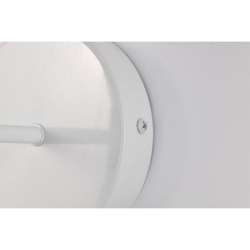 Smithy 7 Inch Matte White Adjustable Arm Wall Sconces (Color Optional) - N/A